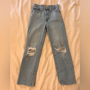 Madewell Perfect Vintage Straight Leg Jean